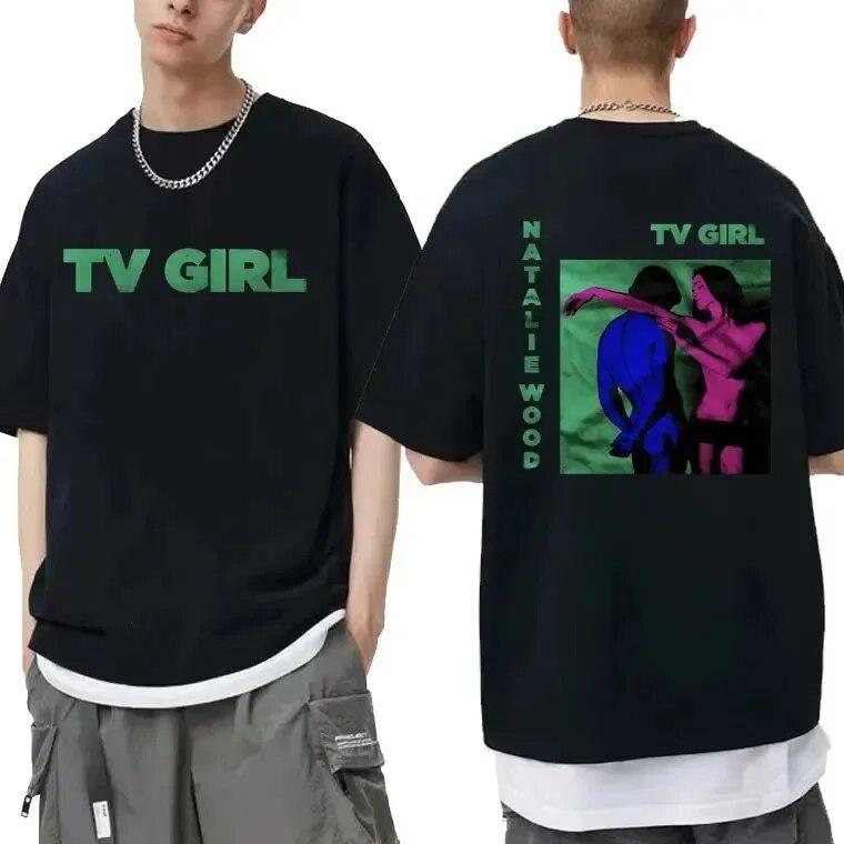 Cults TV Girl One Night Only Graphic Print Tshirt Vintage Tee Trend Unisex Women Oversized T Shirt Cotton Tops 2024 T-shirt Clothes