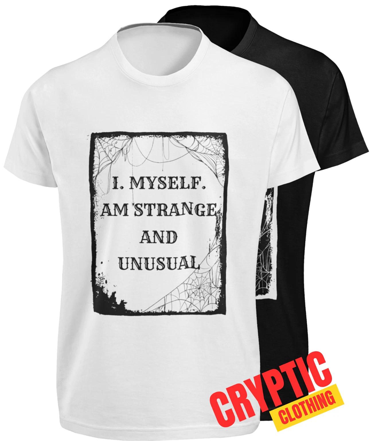 

Beetlejuice I Myself Am Strange And Unusual T-SHIRT Vintage Movie Quote GIFT TEE XL