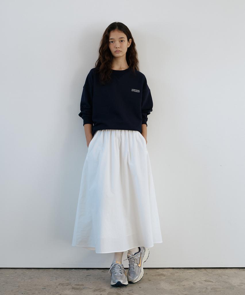 Yulago Shirring Flare Band Skirt