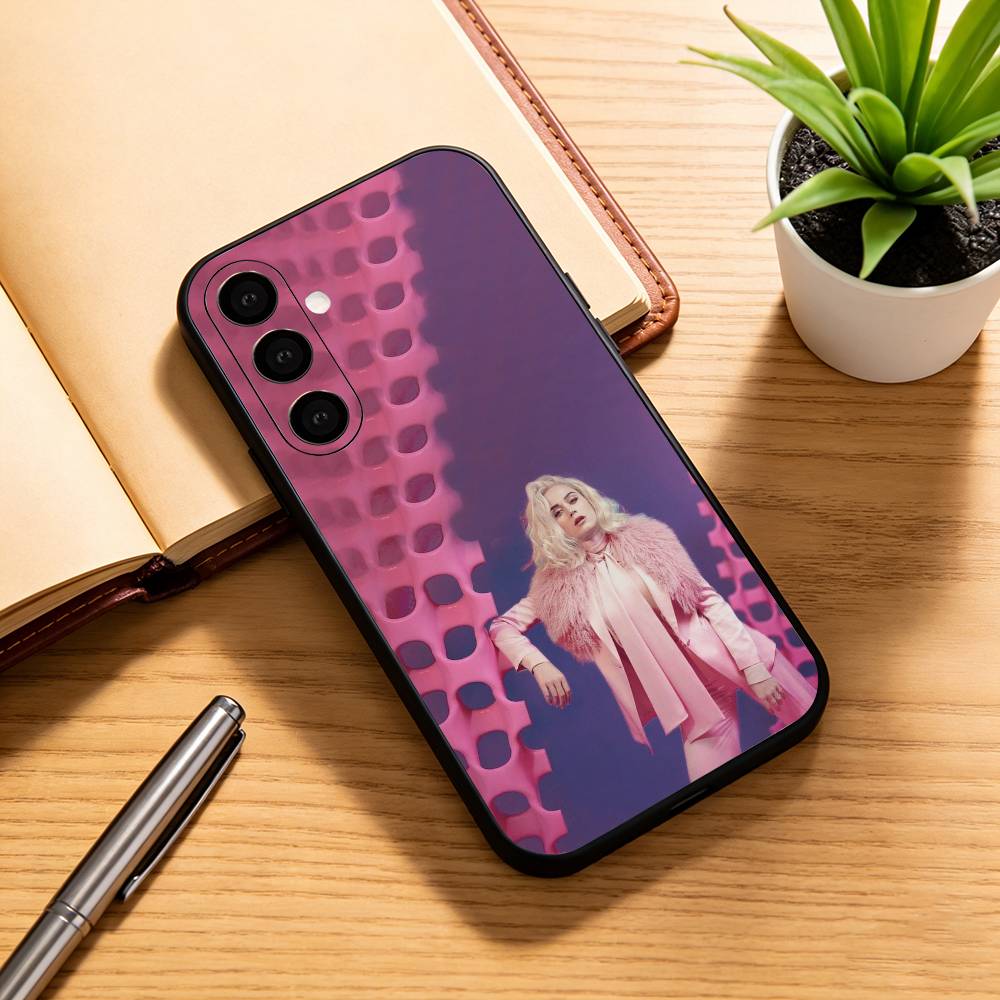 K-Katy Perry Singer Phone Case For Samsung Galaxy A73,A72,A71,A70,A53,A52,A51,Others Soft Black Cover