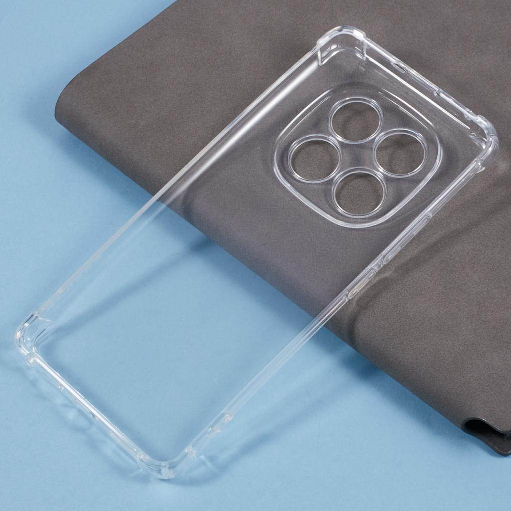 Für Xiaomi Redmi Note 14 Pro 5G/Poco X7 5G Handyhülle Verstärkte Vier-Ecken-Fallschutz Klare TPU-Abdeckung