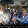 ZATOOTO Rear Windshield Sunshade For Toyota Camry 2018- Rear Windshield Sunshield Double Layer For Sunshade And Privacy Offer Great Visibility Sun
