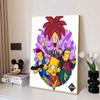 Disney Diamond Painting Simpsons Illustration DIY Kit Adult Arts and Crafts Home Decor and Gift
