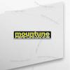 1Pcs 3D Metal Mountune Performance Racing Logo Emblem Car Rear Tail Bumper Trunk Sticker For Ford Focus Fiesta Mondeo Kuga Puma