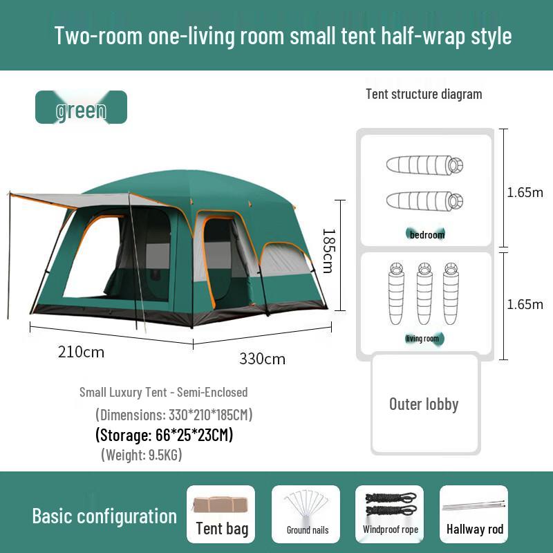 OEING 4-6 Person Night Camping Tent