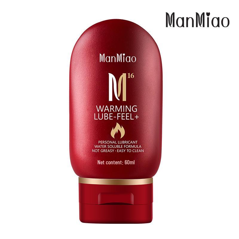 Manmiao 60ml Water-Based Body Lubricant: Classic, Hot, and Ice Sensations, Ideal for Massage and Adult Use.