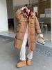 2026 Extra Thick Plus Size 300 Jin Long Down Jacket for Women - Loose Fit, Fat MM, Commuting Style
