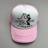 New Cool Street Hip Hop Letter Colorful Meshed Men Women Baseball Hats Cotton Summer Adjustable Breathable Snapback Sport Caps