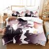Kaguya-sama Love Is War Bedding Set Cartoon Anime Three-piece Set Adult Kid Bedroom Duvetcover Sets 3d Print Anime Kawaii Girls