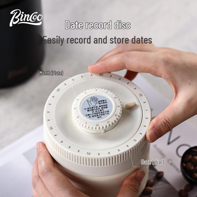 Pojemnik na kawę z hermetycznym zamknięciem próżniowym Bincoo