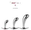 Aluminiumlegierung G-Punkt Flirt Metall Daumenanker Analplug für Weibliche Outdoor Selbstbefriedigung