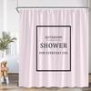 Motivational Quote Words Modern Shower Curtain Flowers Butterfly Art Aesthetic Bathroom Decor Polyester Fabric Bathtub Curtain