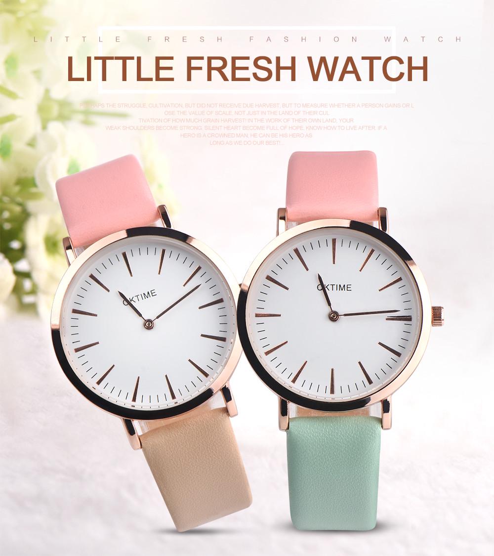 

Модные женские кожаные ремешки из аналогового сплава, кварцевые наручные часы белый