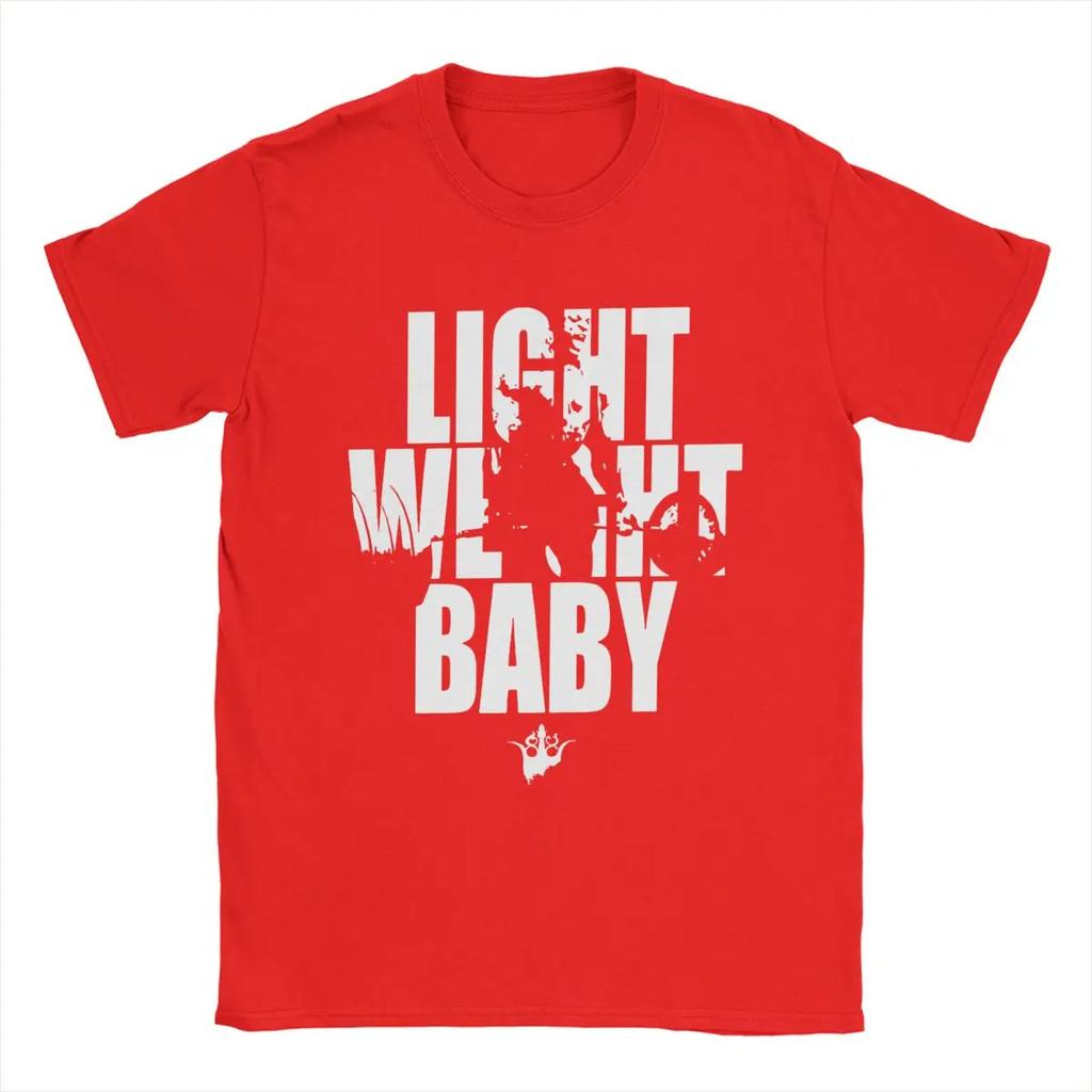 Lett Baby Ronnie Coleman Herre T-skjorte Unik T-skjorte Kort Ermet Rundhals T-skjorte Bomull Bursdagsgave Klær