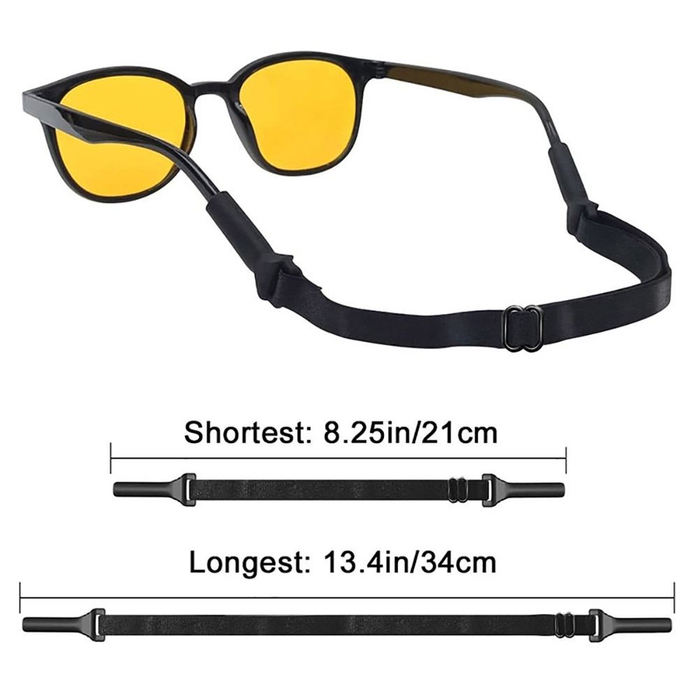 3pcs Durable Elastic Toddler Eyeglasses Band Glasses Straps Kids-Eyewear Retainers Sport Glasses