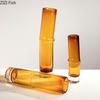 Creative Bamboo Shape Glass Vase Hydroponics Plant Pots Table Decoration Flower Arrangement Floral Vases Room Aesthetic Decor