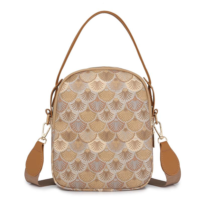 Portmonetka damska na ramię, torba na telefon komórkowy, mała torba kwadratowa, torba wielowarstwowa