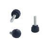 Adjustable CNC Round Handle Rubber Head Bolt, 304 Stainless Steel