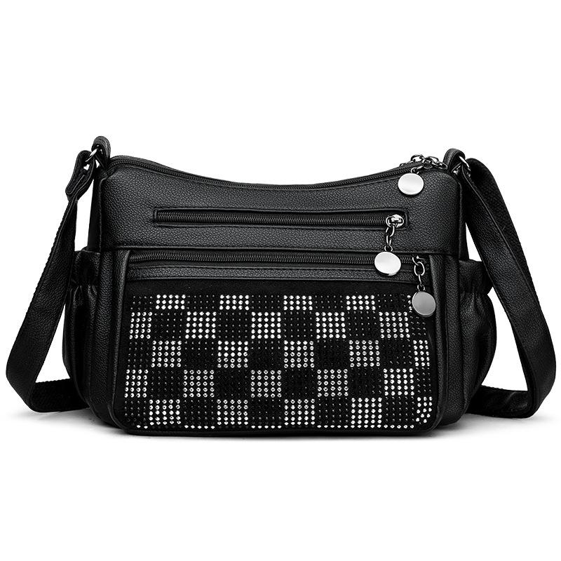 

Мягкая кожаная сумка, женская сумка через плечо, сумка через плечо, женская сумка Average size