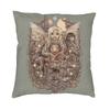 Labyrinth Pillow Covers Sofa Adventure Fantasy Movie Luxury Cushion Cover Velvet Pillowcase