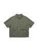 BBC EARTH [Jasper] Pocket Snap Short Sleeve Anorak_Khaki