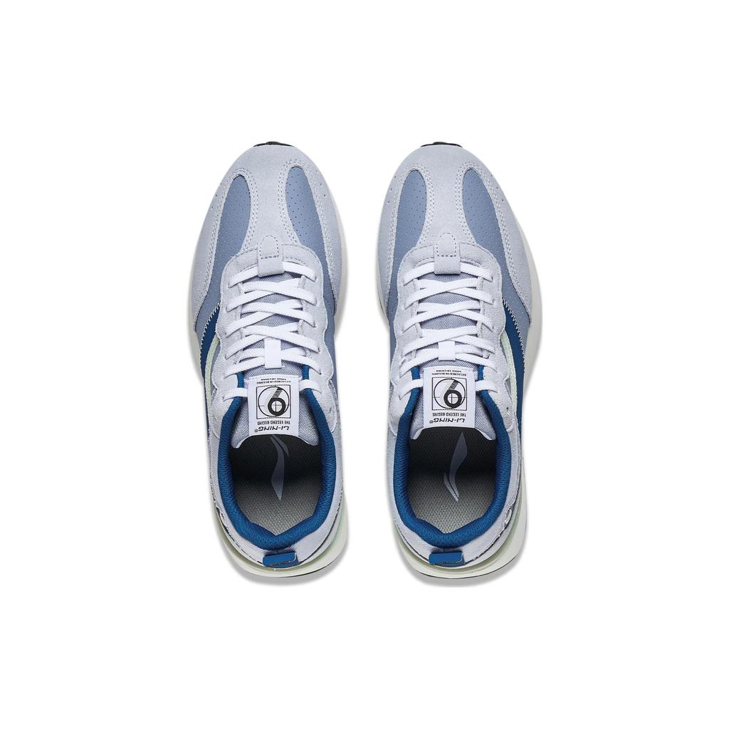 Li Ning Fangyuan Classic Slip Resistant Abrasion Resistant Slip Resistant Abrasion Resistant Low Top Casual Shoes Men's AGCT047-3