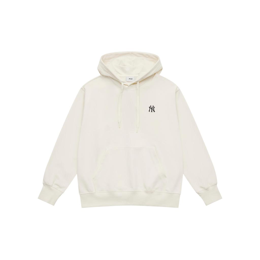 MLB New York Yankees Basic Collection SS25 Sweatshirt Unisex Ivory 3AHDB0151-50CRS