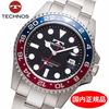 TECHNOS Date 10 ATM Water TSM412NB [TECHNOS] Watch, Display, Resistant,