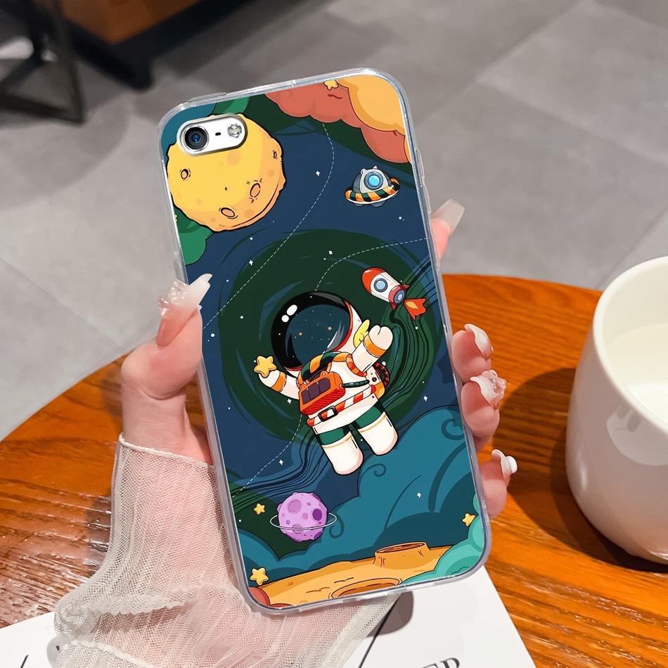 

Для iPhone 4 5 5S 6 Plus Чехол для телефона Чернильная живопись Мягкая прозрачная силиконовая задняя крышка Для Apple iphone4 iphone5 5 S iphone6 6+ Funda iPhone 6