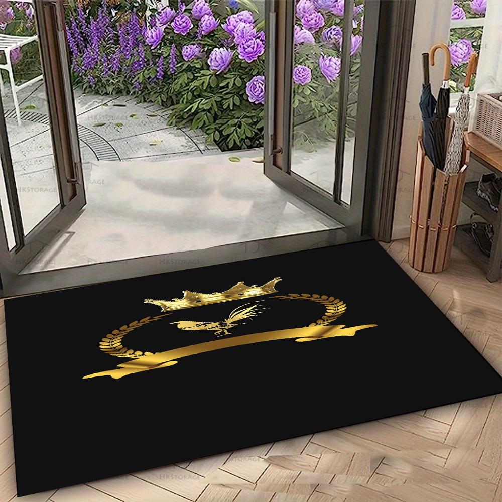 Antislip Kalkoenpatroon Tapijt Grappige Dierlijke Welkomstmat Duurzaam Entreetapijt voor Voordeur Binnen Buiten Huisdecoratie 30x50cm