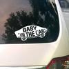 Sticker Town BABY IN THE CAR Baby Car B White