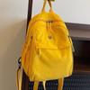 Schoolbag Simple and Lightweight Oxford Cloth Large-capacity Backpack Fashionable New Breast Bag Casual Schoolbag Versatile Travel Backpack Bag