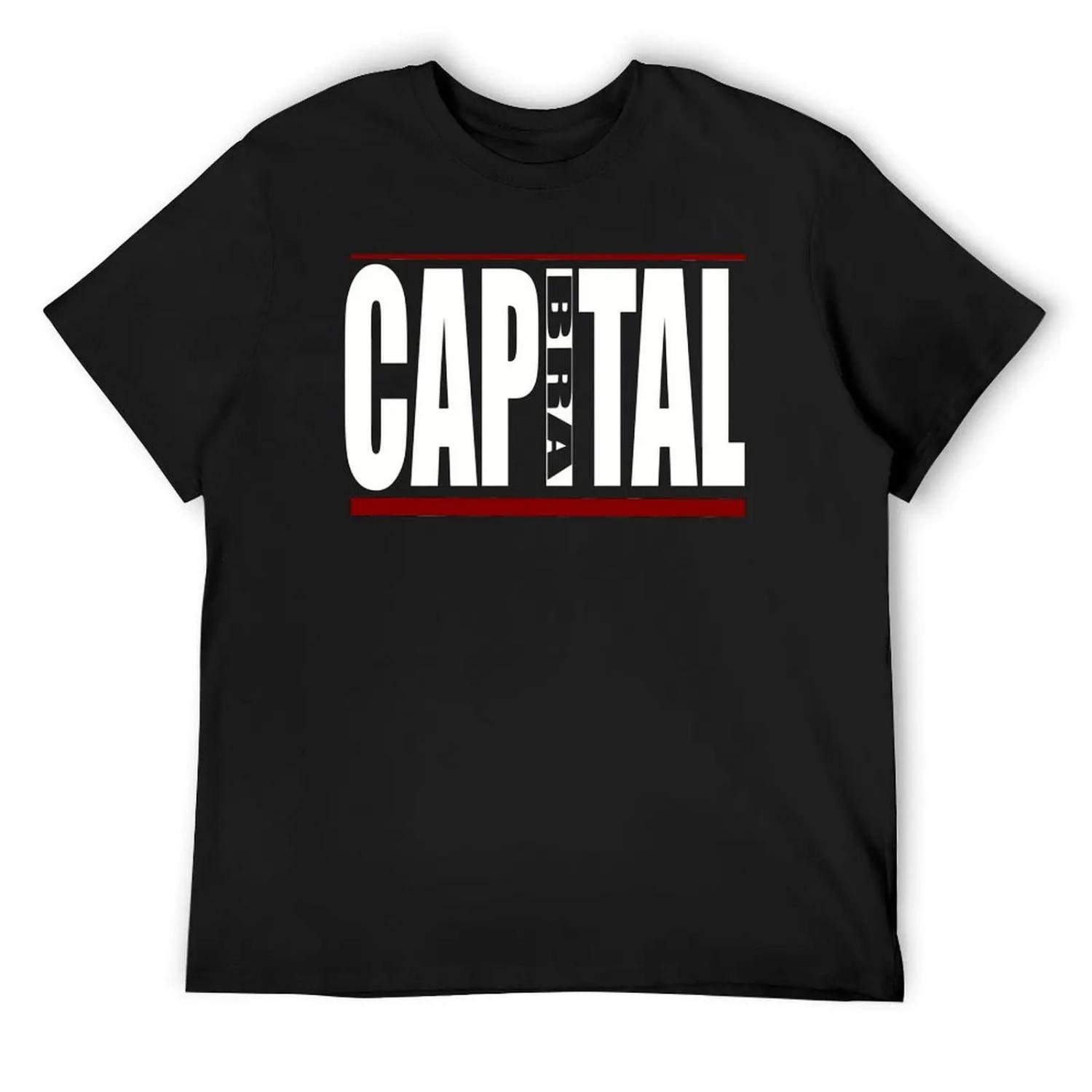 Capital Bra CD rap berlin #2 T-Shirt oversized graphic tee cotton graphic tees anime custom t shirt mens workout shirts S