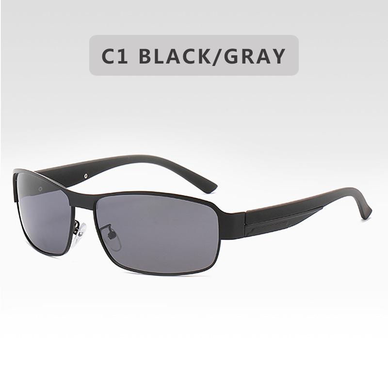 

Поляризованные солнцезащитные очки мужские алюминиево-магниевые солнцезащитные очки для вождения прямоугольные оттенки для мужчин Óculos masculino Male Polarized