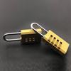 Travelling Combination Padlock Brass Code Lock Mini Number Password Lock  Door