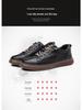 Herren Freizeitschuhe aus echtem Leder 2023: Trendy, weiche All-Match-Sneaker für Frühling und Herbst