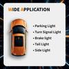 10 Pack, S25 Tail Light Bulb 12V BA15S Miniature Tail Light 1156amber bulb