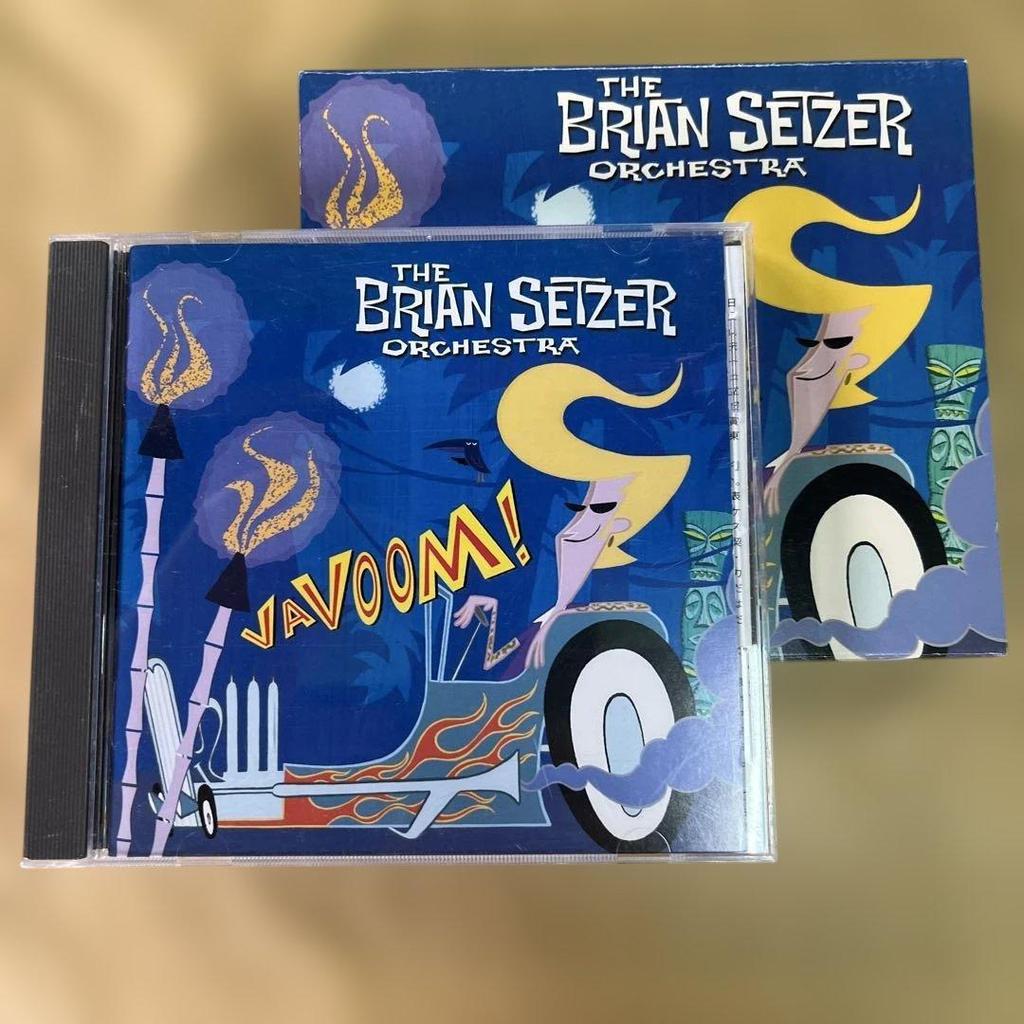 Used The Brian Setzer Orchestra CD Paper Sleeve with Obi