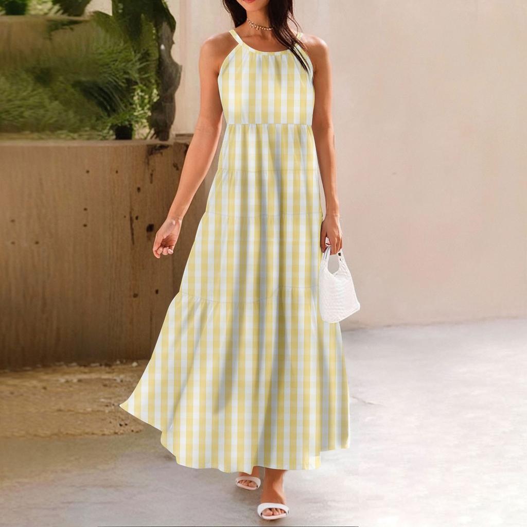 Women's Summer Casual Fashion Suspender Sleeveless Dress