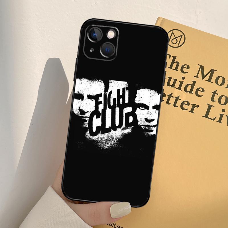 Coque de téléphone Fight Club Pour iPhone 17 16 15 14 13 11 12 Pro Max mini XR 16e 15 16 Plus 17 Air Housse Complète