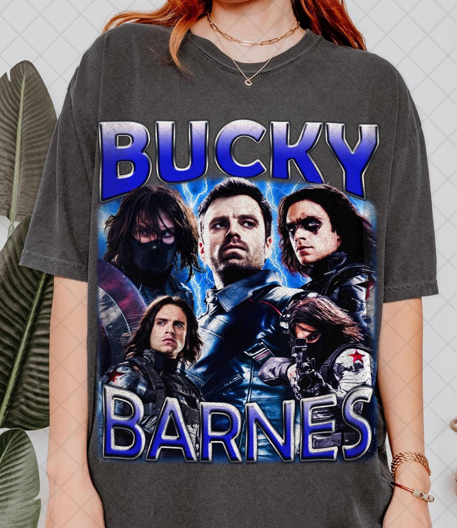 Comfort Colors Limited Bucky Barnes Sebastian Stan Vintage T shirt, Bucky Barnes Winter Soldier, Gift For Women and Man Unisex T shirt S