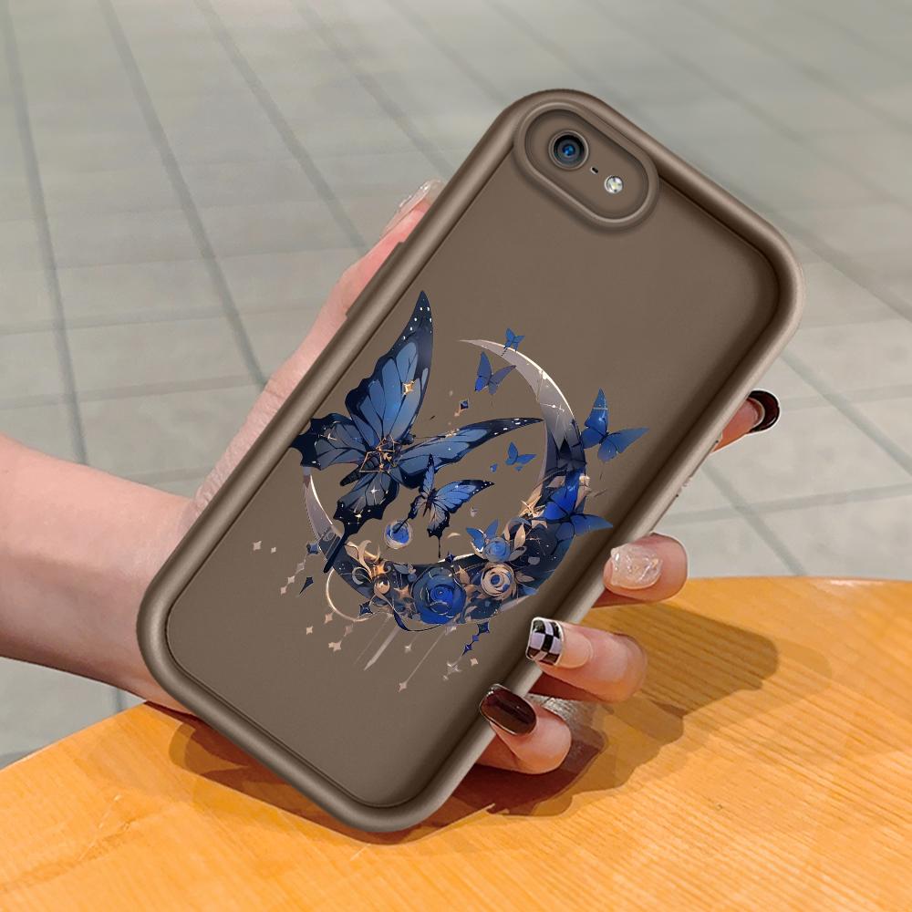 Měkký silikonový čtvercový žebříkový vzor tisku Pouzdro telefonu Plný kryt fotoaparátu Ochranné pryžové pouzdro odolné proti nárazům pro iPhone Infinix Tecno OnePlus