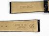 Grand Seiko C00701119 18mm Leather for Strap, Crocodile, Black, SBGW039/9S64-00B0