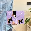 Funny Dog Happy Holder Cover Tablet Case For iPad Air 4 5 M3 M2 1 2 M4 11inch Mini 6 7 Pro 2025 Pro 11th 10th 9th 8th 7th