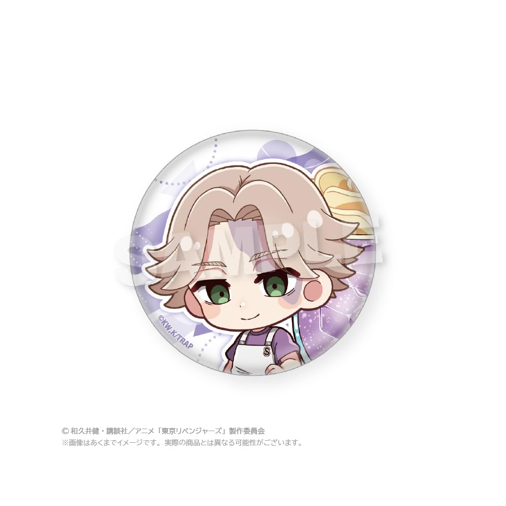 Tokyo Revengers Trading Mini Character Badge Cream Soda box ver. 9-piece