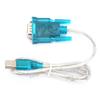 2Pcs HL 340 USB To RS232 Serial Port Adapter 9 Pin Serial Cable