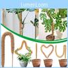 Premium Quality Coconut Shell Plant Climbing Pole 60-120cm Length