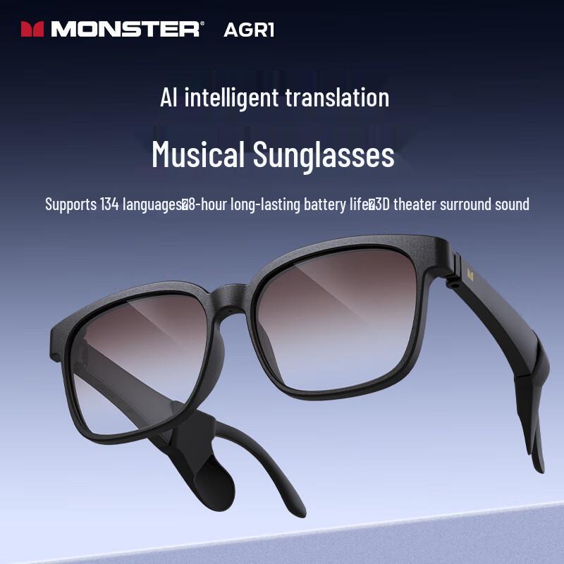 

Умные аудиоочки Monster с искусственным интеллектом