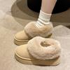 2024 New Warm Boots Women Winter Flats Shoes Short Plush Fur Ankle Snow Boots Casual Shoes Sport Suede