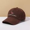 Dachshund Spring And Summer Baseball Cap Women'S Versatile Big Head Circumference Showing Face Small Cap Soft Top Hat
